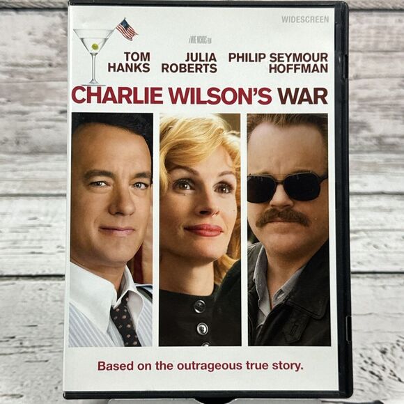 Charlie Wilson's War (DVD 2007 WS) Tom Hanks Julia Roberts Philip Seymour Hofman - Picture 1 of 3